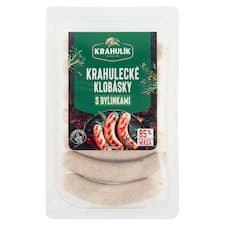 Krahulík Krahulecké klobásky s bylinkami 0,210kg