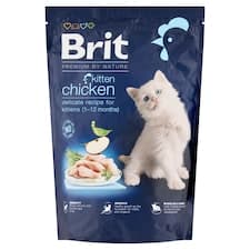 Brit Premium by Nature Kitten Chicken kompletní krmivo pro kočky 800g