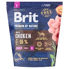 Brit Premium by Nature Junior S kompletní krmivo pro psy 1kg