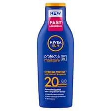 Nivea Sun Protect & Moisture Hydratační mléko na opalování OF 20 200ml