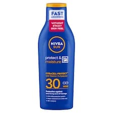 Nivea Sun Protect & Moisture Hydratační mléko na opalování OF 30 200ml