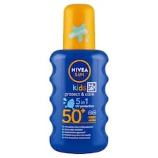 Nivea Sun Protect & Care Dětský barevný sprej na opalování OF 50+ 200ml