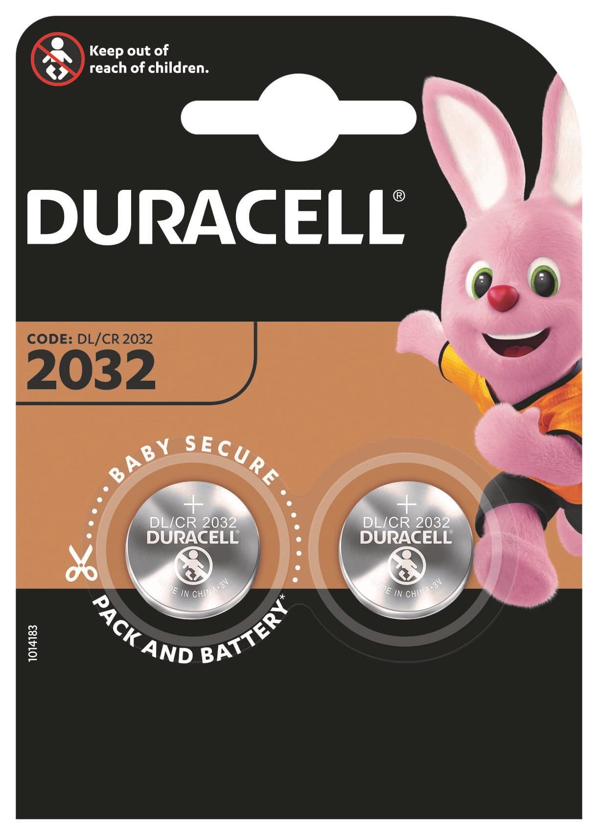 Duracell Lithiové knoflíkové baterie CR2032