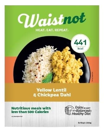 Waistnot Dhal se žlutou čočkou a cizrnou