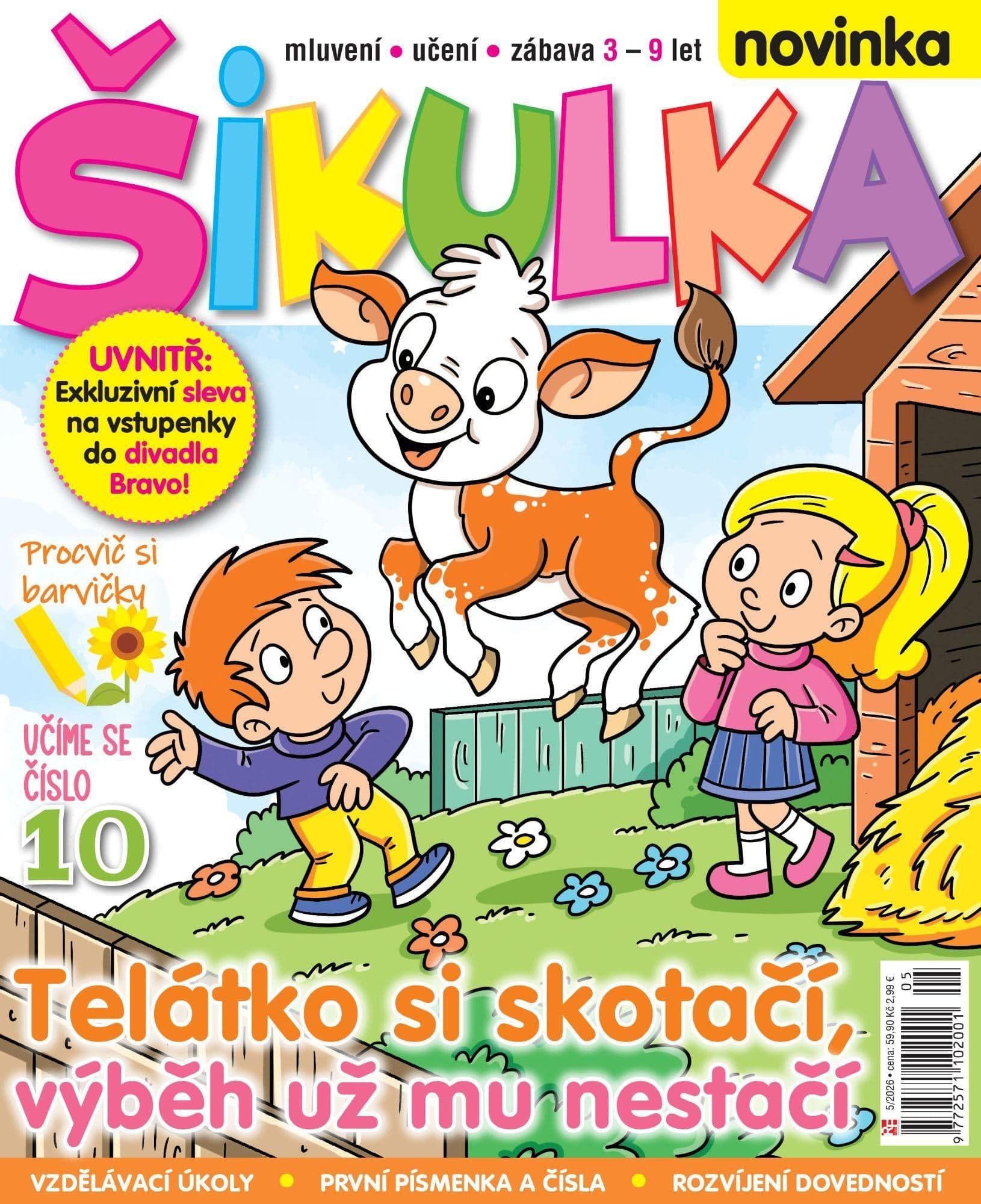 Šikulka č. 5/26 + sleva na vstupenky do divadla BRAVO