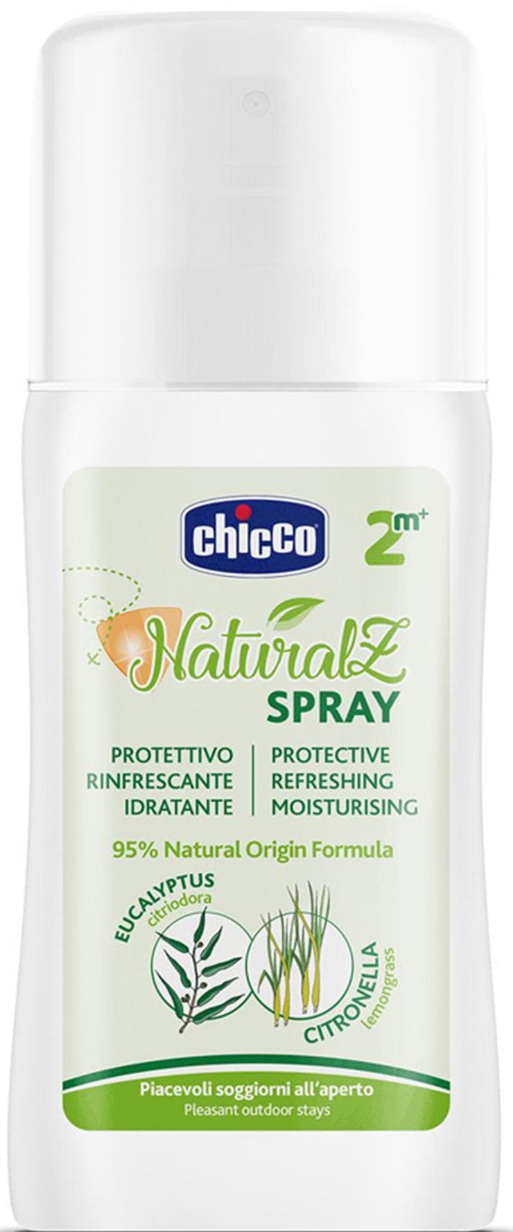 Chicco Ochranný a osvěžující sprej proti komárům 2m+