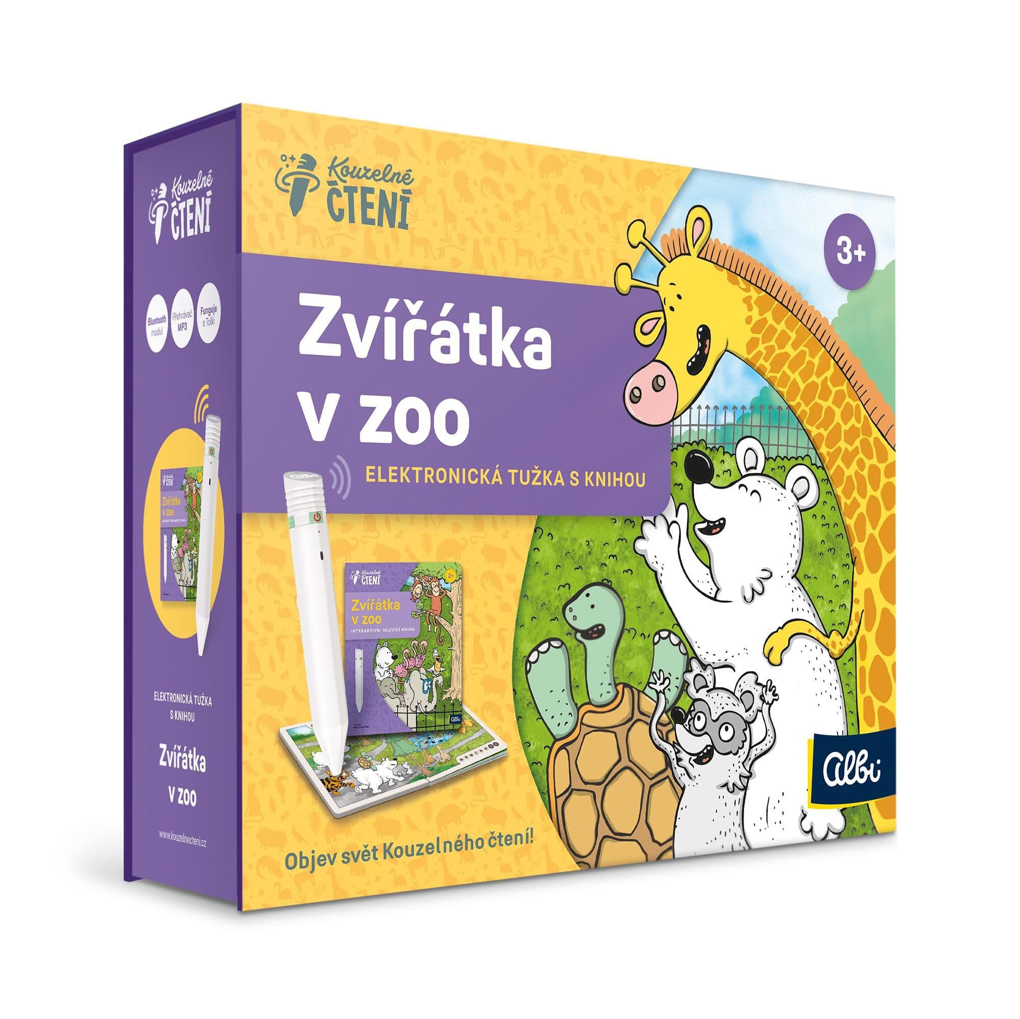 Albi Kouzelné Čtení 2.0 Albi tužka + Zvířátka v ZOO R50