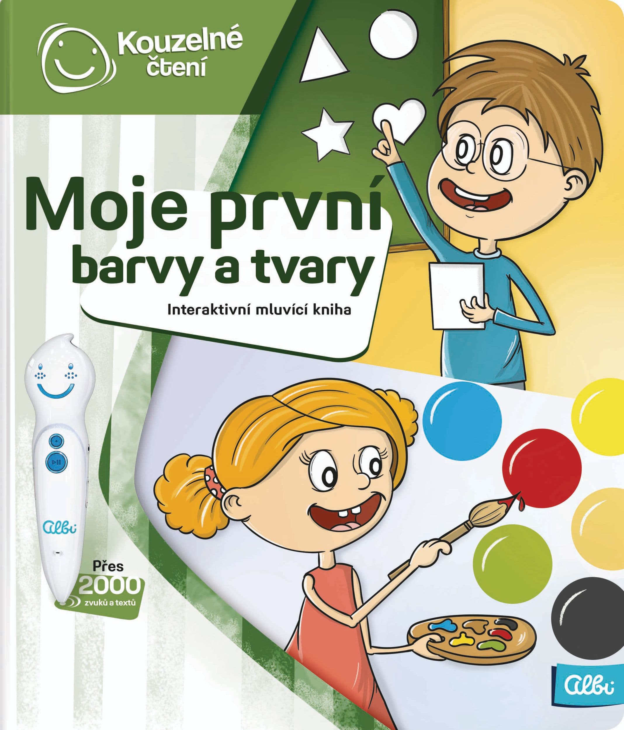 Albi Kouzelné Čtení Kniha Moje první barvy a tvary