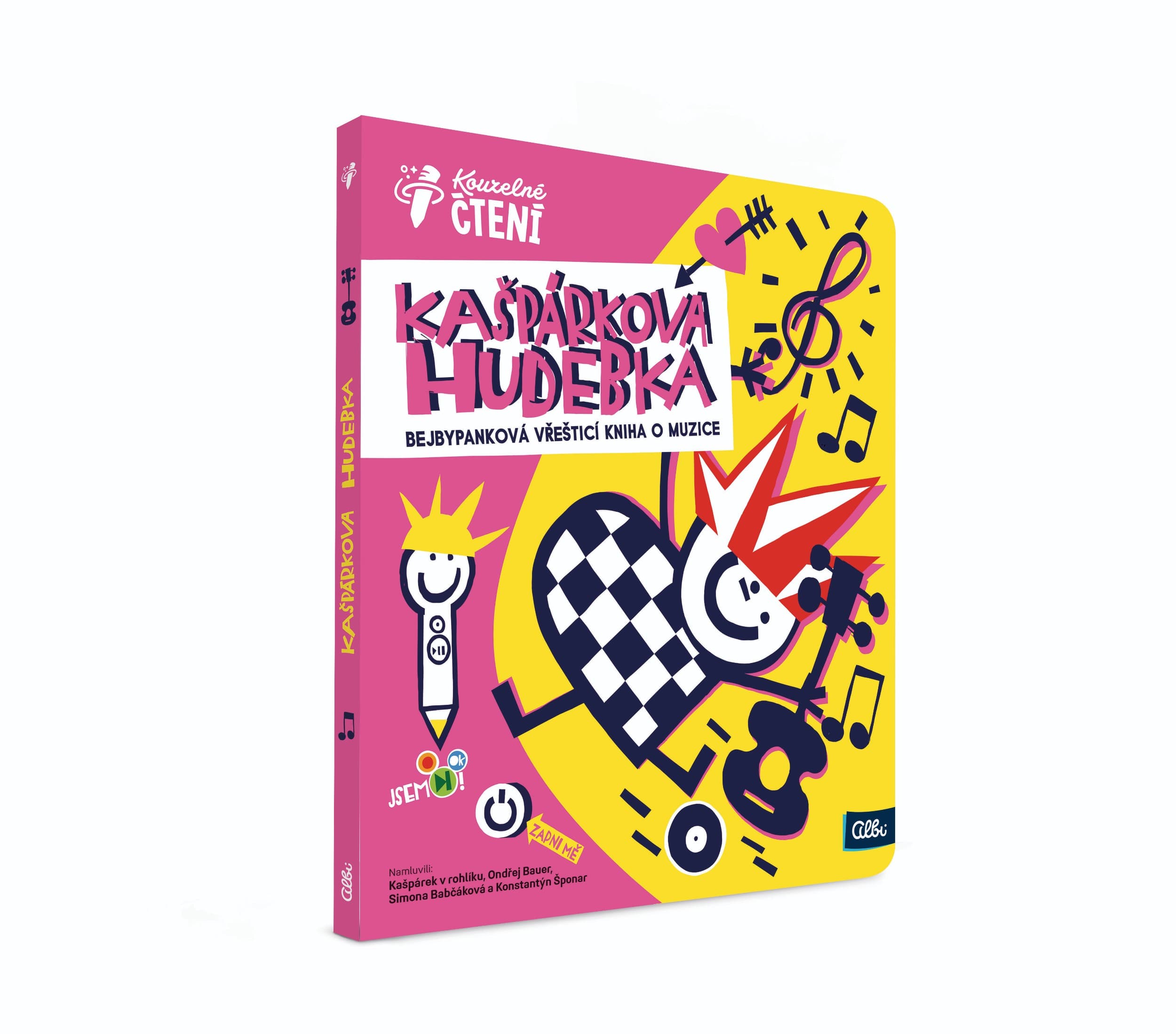 Albi Kouzelné Čtení Kniha Kašpárkova hudebka