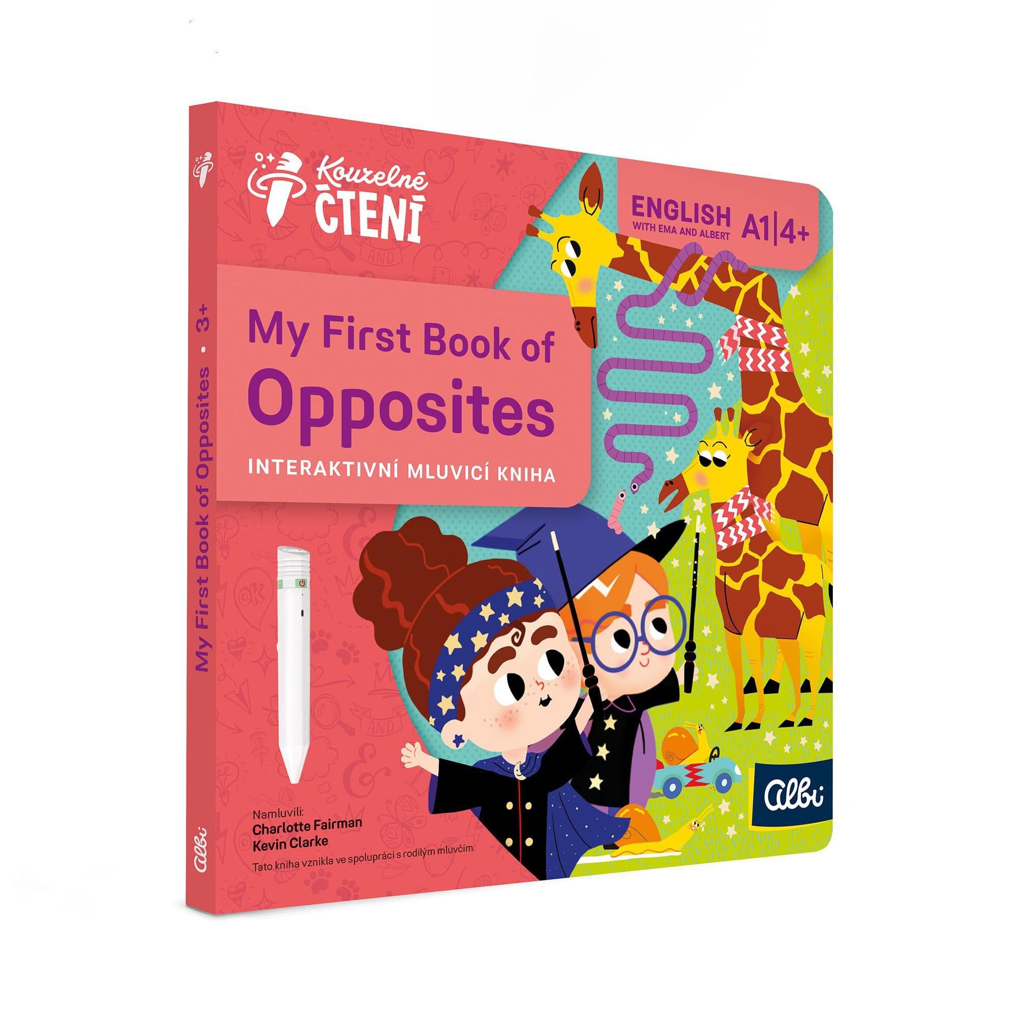 Albi KČ Kniha My First English 2 - Opposites CZ