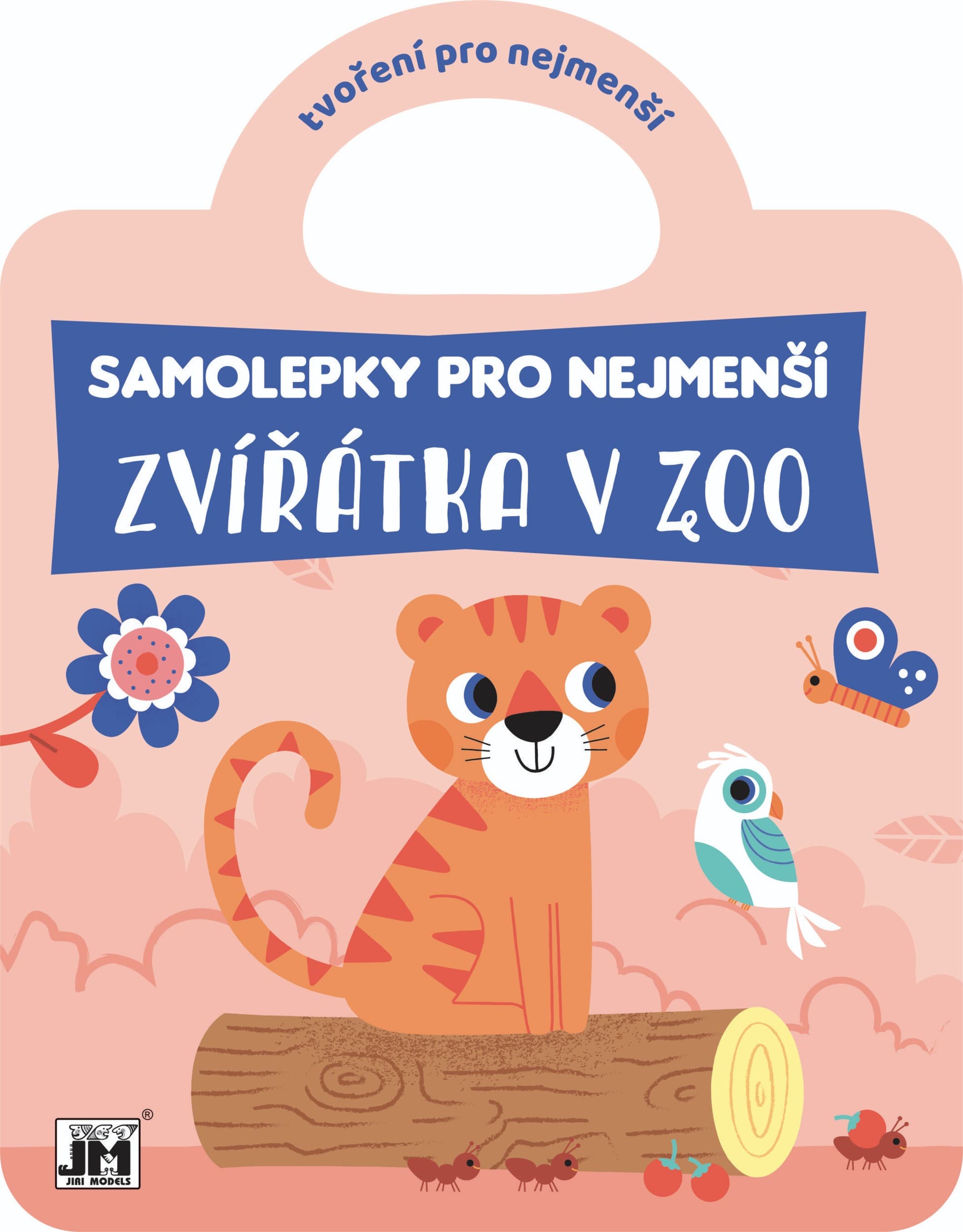 Jiri Models Samolepky pro nejmenší Zvířátka v zoo