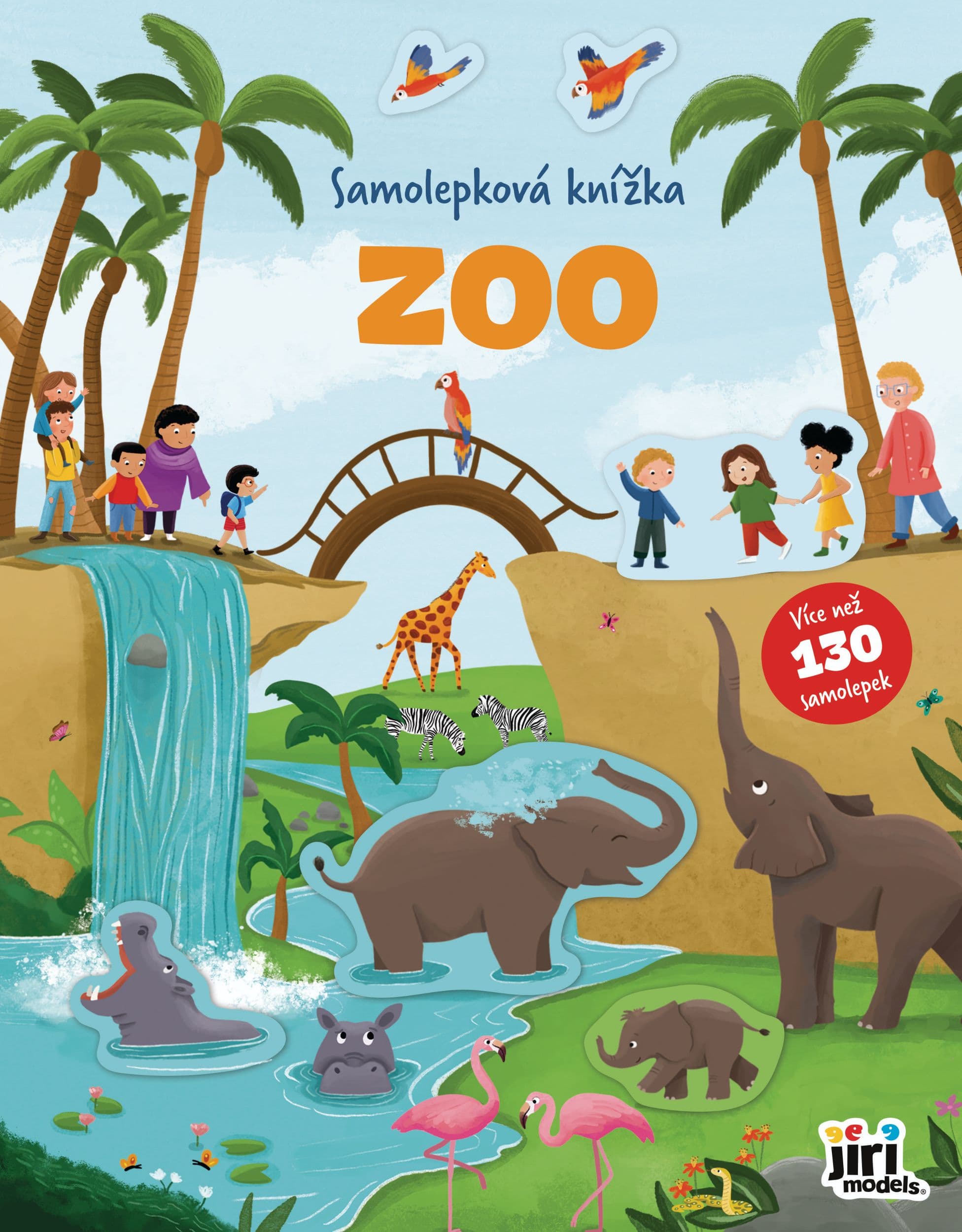 Jiri Models Samolepková knížka Zoo