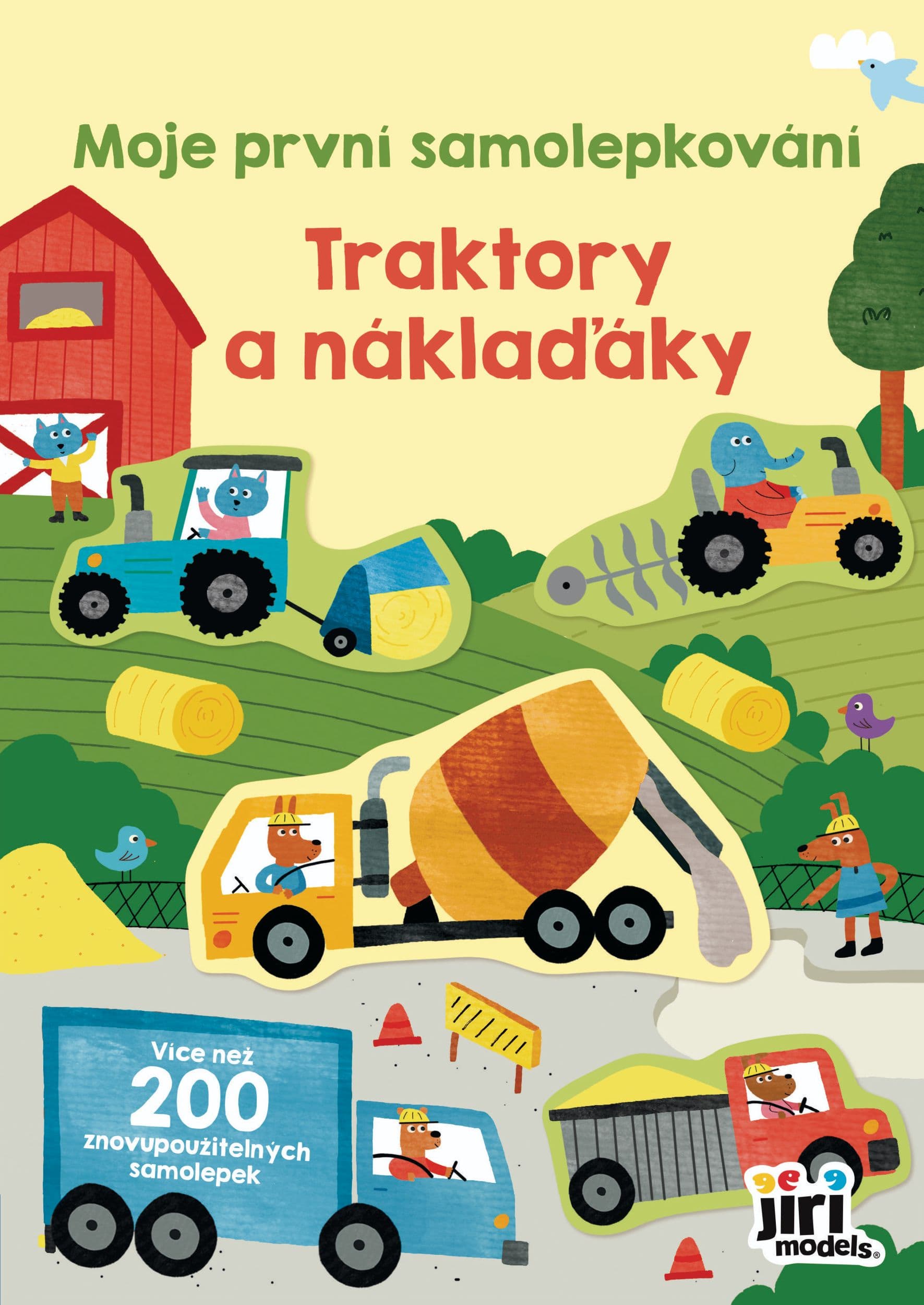 Jiri Models Moje první samolepkování Traktory a náklaďáky