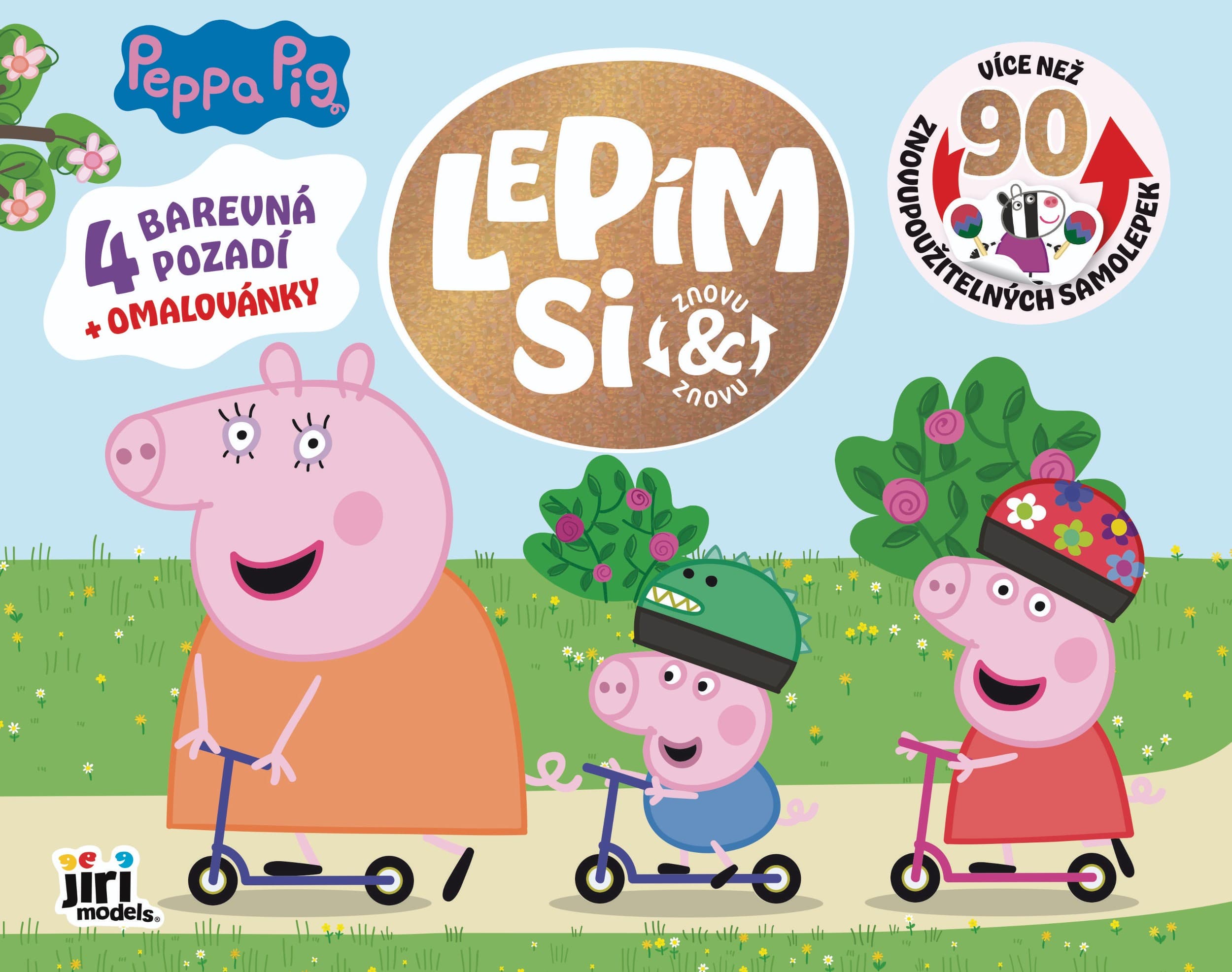 Jiri Models Lepím si znovu a znovu Prasátko Peppa