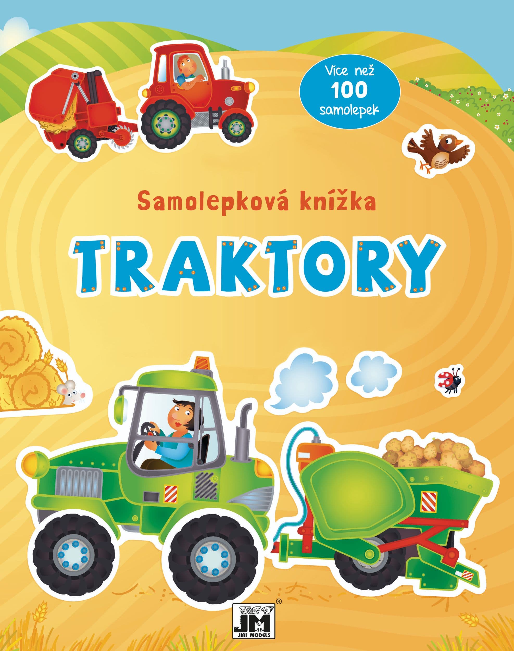 Jiri Models Samolep knížka/ Traktory