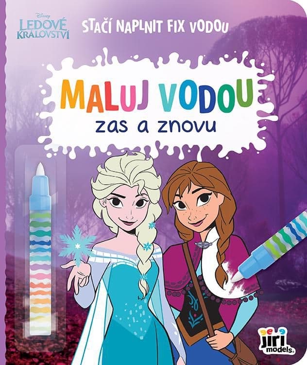 Jiri Models Maluj vodou zas a znovu Ledové království