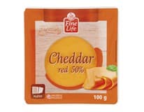 Fine Life Cheddar Red 50% plátky chlaz. 30 x 100 g