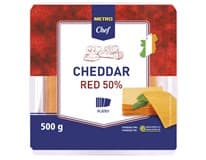 METRO Chef Red Cheddar 50 % plátky chlaz. 500 g