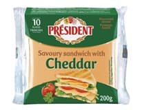 PRÉSIDENT Sýr tavený Cheddar chlaz. 200 g