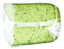 VAT 33 Gouda green pesto sýr výkroj chlaz. váž. cca 1,1 kg