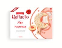 RAFFAELLO Peach/broskev zmrzlina mraž. 3 x 60 ml multipack