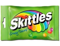 Skittles bonbóny žvýkací kyselé 14 x 38 g