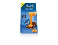 Lindt Squares caramel sea salt 144 g