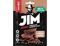 JIM Jerky hovězí 3 pepře 30 x 23 g