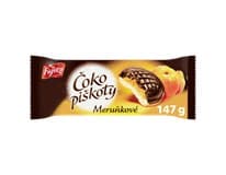 OPAVIA Figaro Čokopiškoty meruňka 6 x 147 g