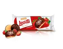 ROSHEN Lovita Čokopiškot jahoda 135 g