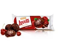 ROSHEN Lovita Čokopiškot kakao třešeň 135 g