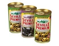 SEVILLE PREMIUM Olivy zelené + černé Mix 3 x 350 g