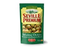 SEVILLE PREMIUM Olivy zelené s paprikou 6 x 200 g