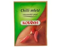 KOTÁNYI Koření chilli papriky mleté 5 x 25 g