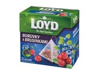 LOYD čaj borůvky/brusinky pyramidový 20 x 2 g