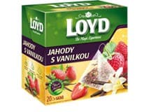 LOYD čaj jahody/vanilka pyramidový 20 x 2 g