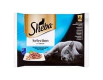Sheba Select rybí pro kočky 4 x 85 g