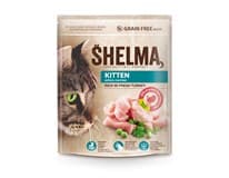 SHELMA Krmivo pro kočky Juni krůtí 750 g