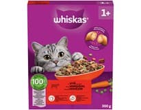 Whiskas Granule s hovězím 300 g