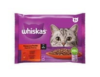 whiskas Klasik ve šťáve kapsička pro kočky 4 x 85 g
