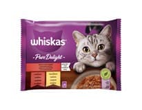 whiskas Pure Delight Klasik v želé kapsička pro kočky 4 x 85 g