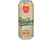 Starobrno Bitr Pivo 24 x 500 ml plech