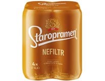 Staropramen nefiltr 24 x 500 ml plech