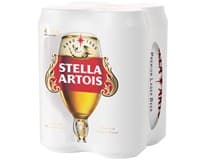 STELLA ARTOIS Světlý ležák pivo 4 x 500 ml plech