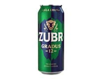 Zubr Gradus pivo 24 x 500 ml plech multipack