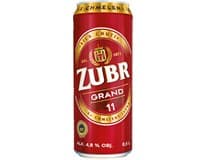 ZUBR Grand Pivo 11° 24 x 500 ml plech