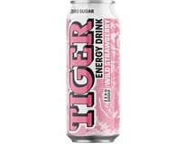 TIGER Zero Wild Strawberry energetický nápoj 12 x 500 ml plech