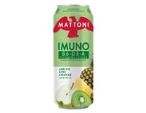 MATTONI Imuno jablko, kiwi a ananas 4 x 500 ml plech