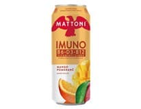MATTONI Imuno mango pomeranč 4 x 500 ml plech
