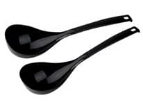 METRO PROFESSIONAL Naběračka 32 cm 140 ml černá 2 ks